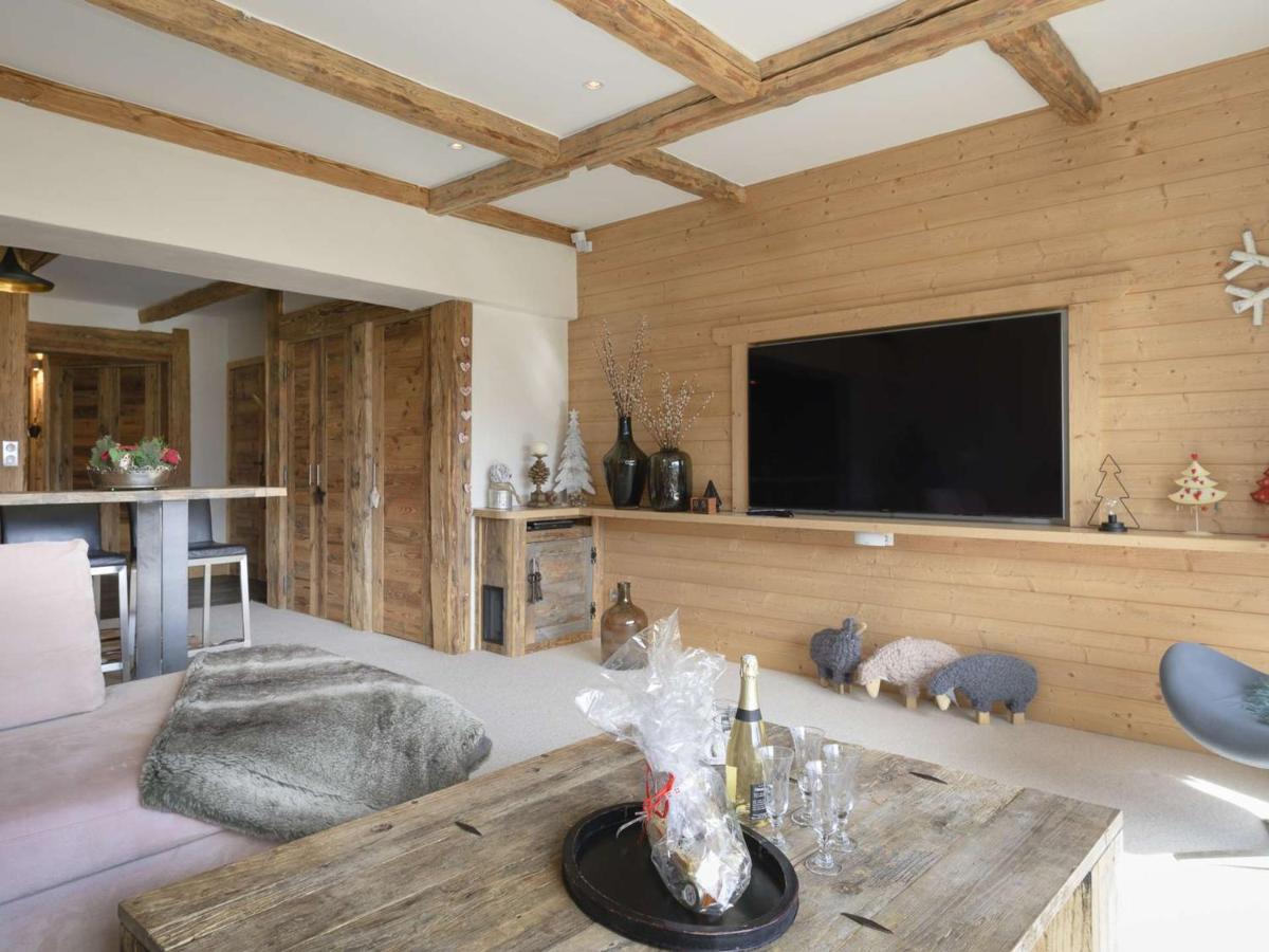 Duplex 4 Ch Luxe Courchevel 1850 Centre & Pistes, Wifi, Apple Tv, Casiers A Skis - Fr-1-631-179 Apartment Exterior photo