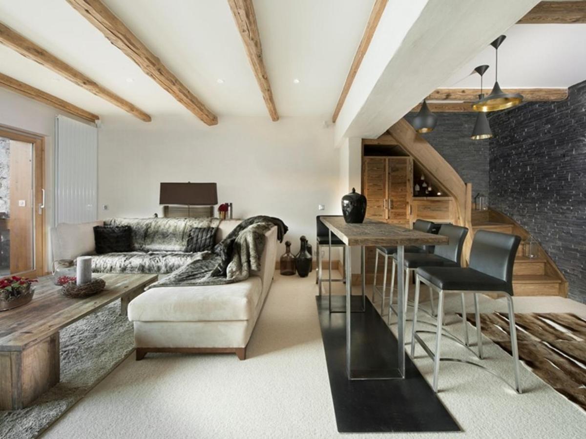 Duplex 4 Ch Luxe Courchevel 1850 Centre & Pistes, Wifi, Apple Tv, Casiers A Skis - Fr-1-631-179 Apartment Exterior photo